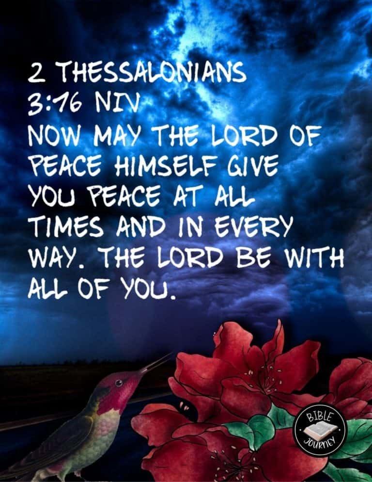 Picture Bible Verses-9 2 Thessalonians 3:16 NIV. Picture Bible Verse.