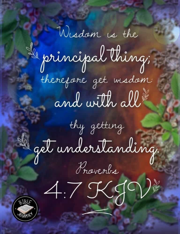 Picture Bible Verses-11 Proverbs 4:7 KJV - Picture Bible Verse.