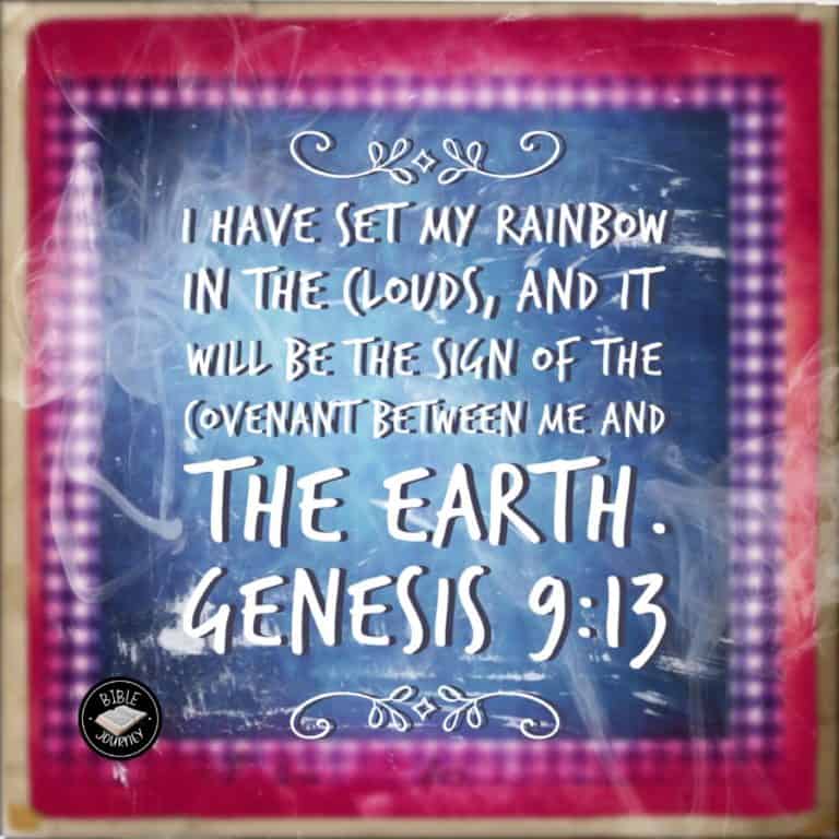 Genesis 9:13 KJV  Our father in heaven, Rainbow quote, Genesis