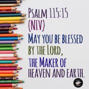 Psalm 115:15 NIV – Picture Bible Verse – OurBibleJourney.com – Bible ...