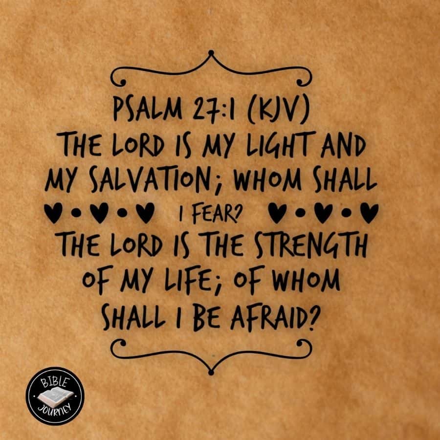 Psalm 27 1 KJV Picture Bible Verse psalm-27-1-kjv-picture-bible-verse