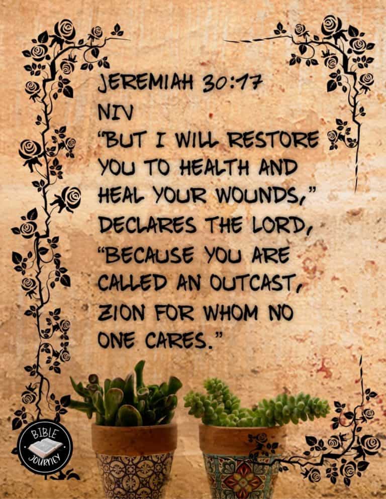 Bible Verse Image About Healing