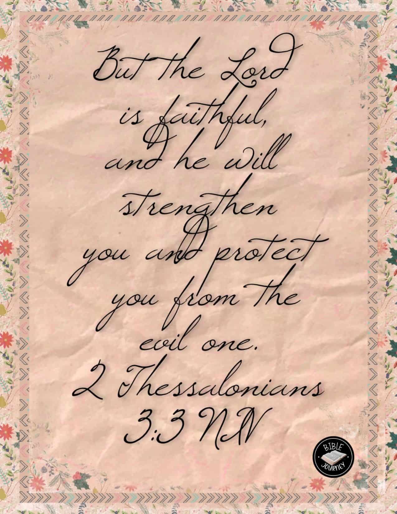 2 thessalonians 3 6 niv