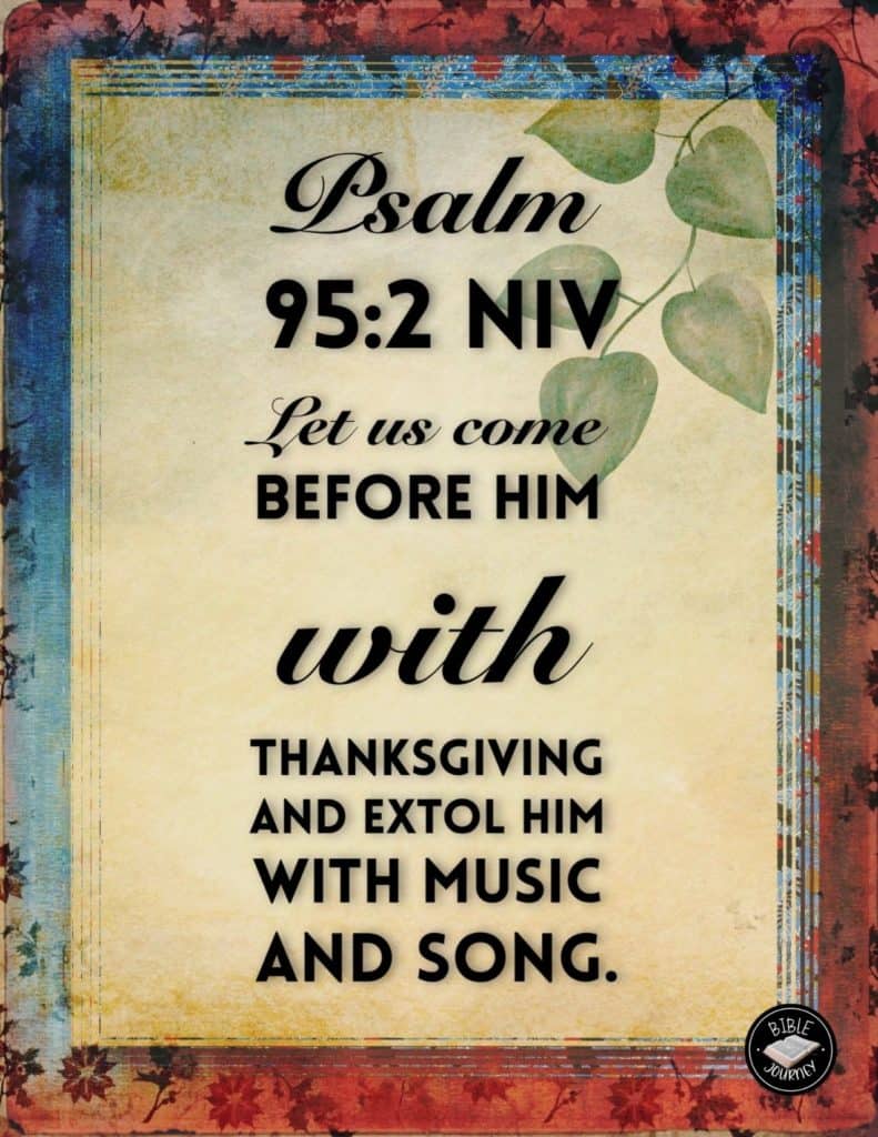 Psalm 952 Niv Picture Bible Verse