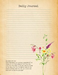 Genesis 1:26 NIV Bible Verse Stationery