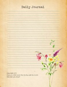 John 8:32 NIV Bible Verse Stationery