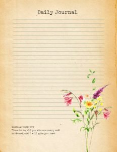 Matthew 11_28 NIV Bible Verse Stationery