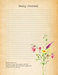 Matthew 6_33 NIV Bible Verse Stationery