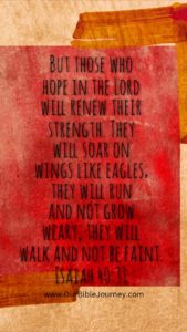 Christian Phone Wallpaper, Isaiah 40:31 NIV