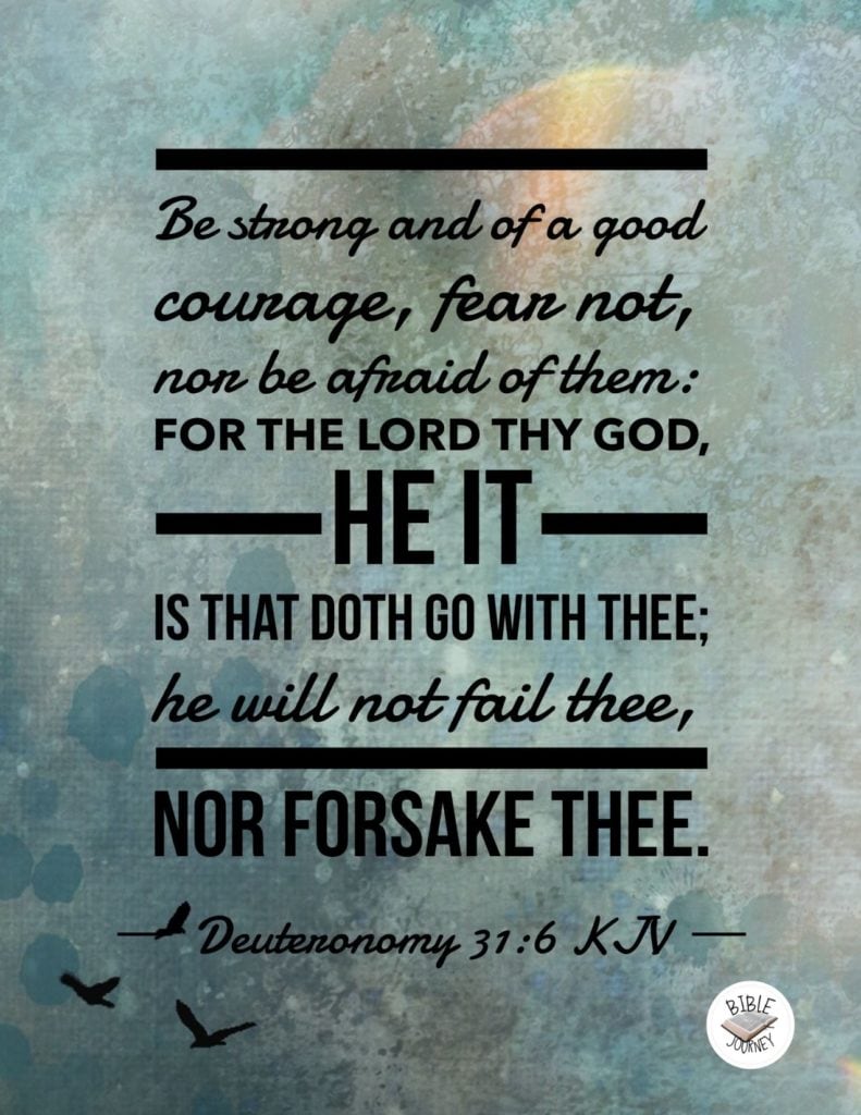 deuteronomy 31 6 tagalog kjv