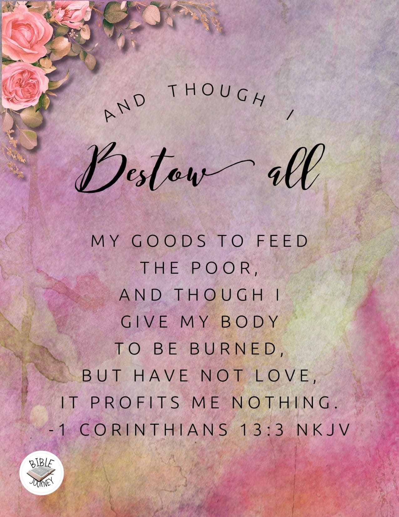 1 Corinthians 13 3 NKJV The Necessity of Love