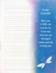 Psalm 22:19 - Printable Bible Verse Stationery